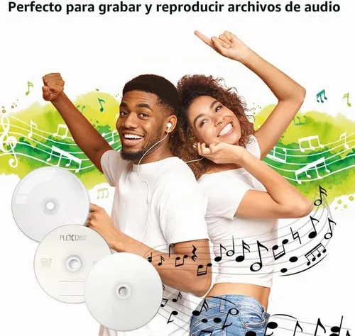 Vista 7 de 95252 CD-R 700MB 52X Hub de inyección de tinta blanco imprimible - 100pk husillo embalaje libre de frustración, 100 discos