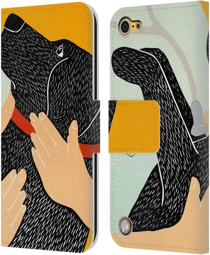 Vista 14 de Stephen Huneck 25 Company Sally & People - Funda de piel tipo cartera compatible con iPod Touch 5G 5ª