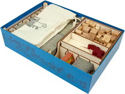 Vista 5 de Organizador de cajas de fichas rotas para Carcassonne