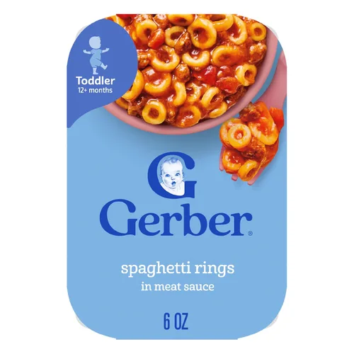 Vista 15 de Gerber Pick-ups Ravioles de queso y espinacas, 6 onzas (paquete de 8) Hora de comer para niños pequeños; pastillas de raviolis de queso