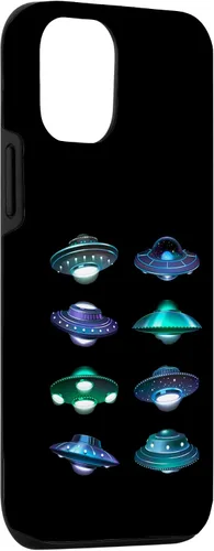 Vista 3 de iPhone 14 Alien UFO Spacecraft Fan Men Women Youth Case