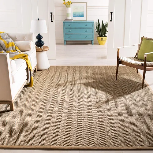 Vista 20 de Safavieh Colección de fibra natural NF115P - Alfombra (fibra natural), color gris, Fibras naturales