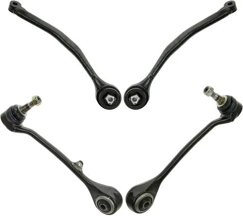 Vista 138 de TRQ Brazo de control superior e inferior del lado del conductor y del pasajero con juego de rótulas compatible con Chevrolet GMC 89-02