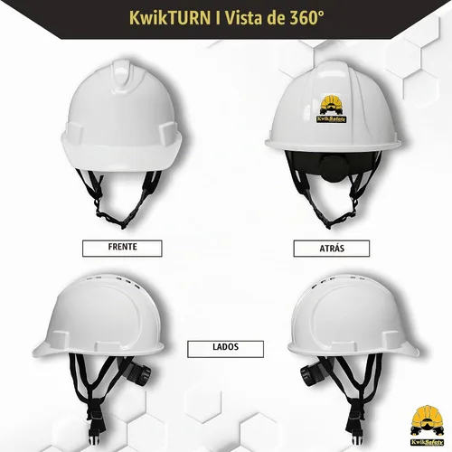 Vista 6 de KwikSafety - Charlotte, NC - Sombreros duros [Ala completa, estilo gorra, estilo de escalada] Tipo 1, Clase C ANSI OSHA