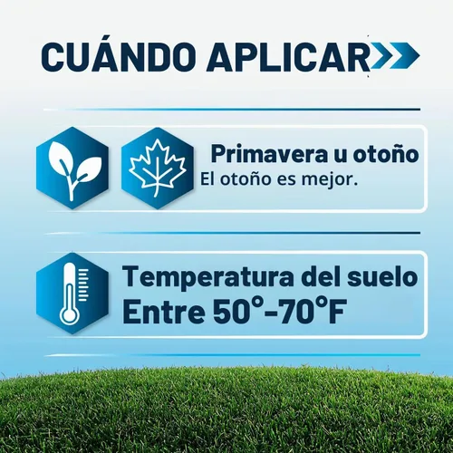 Vista 6 de Lawn Synergy North Star Kentucky Bluegrass y semilla de festuca alta, 10