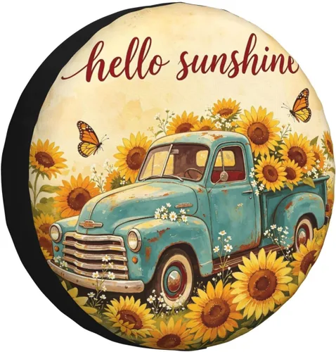 Vista 12 de 1776-2026 Anniversary USA Spare Tire Cover Waterproof Patriotic Eagle UV Sun Tyre Cover Fit for Trailer, RV, SUV and Many Vehicle 14 inch Wheel