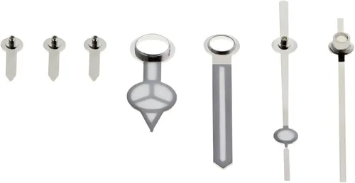 Vista 4 de Ewatchparts RELOJ MANO COMPATIBLE CON TAG HEUER WATCH ETA MOVEMENT 251.262 CRONÓGRAFO MERCEDE PLATA