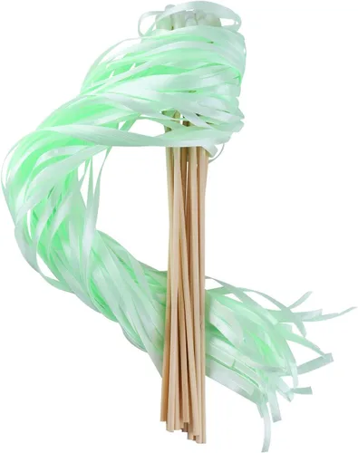 Vista 10 de Varitas de cinta para recuerdos de fiesta de boda (Aqua-30PCS)