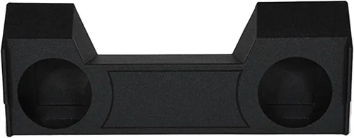 Vista 8 de Q Power Carcasa de subwoofer Downfire doble de 10 pulgadas, subcaja QBomb compatible con Dodge Ram Crew Cab y Quad Cab 2019-2026