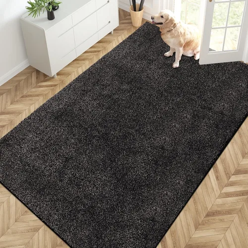Vista 64 de PURRUGS Tapete para puerta con atrapamiento de suciedad, 20 x 31.5 pulgadas, antideslizante, lavable a máquina, tapete para puerta de perro, tapete