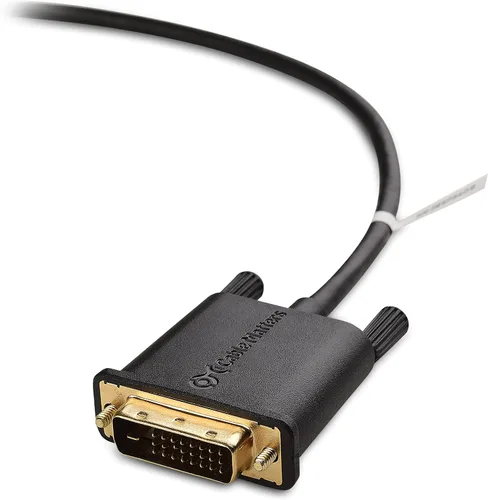 Vista 4 de Mini DisplayPort a cable DVI Negro