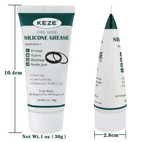 Vista 3 de KEZE Grasa impermeable de fontaneros de lubricante de silicona de grado