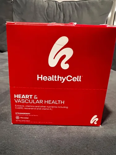 Vista 6 de Healthycell Heart & Vascular Health Suplemento líquido diario – Apoyo cardiovascular con polvo de raíz de remolacha, resveratrol, CoQ10, Omega-3