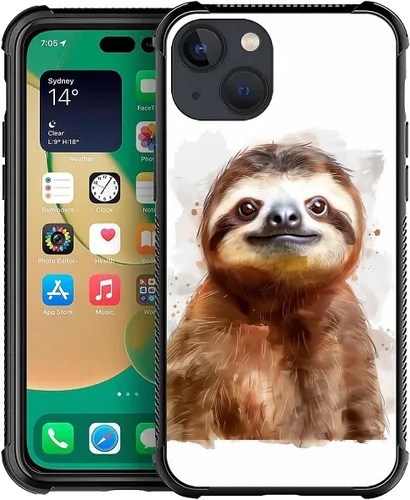 Vista 282 de Funda compatible con iPhone 8 Plus, diseño de oso de bosque otoñal, a prueba de golpes, antiarañazos, carcasa trasera de policarbonato duro