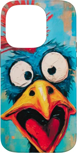 Vista 17 de Funda para iPhone 17 con diseño de gallo de dibujos animados de gallo de dibujos animados de gallo