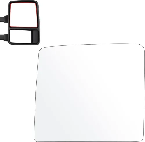 Vista 25 de SCITOO Reemplazo de vidrio para espejo lateral Compatible con Ford F-250 F-350 F-450 F-550 Super Duty 1999-2016 y Ford Excursion 2000-2005, vidrio