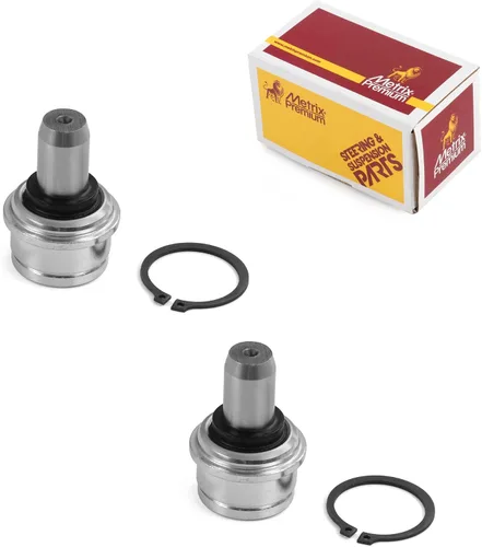 Vista 224 de Metrix - 2 juntas de rótula superior delantera K3134T para Dodge Ram 1500 4WD 94-01, Ram 2500 4WD 94-99, Jeep Cherokee 84-01, Wrangler 97-17