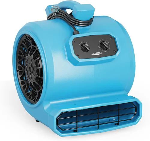 Vista 8 de ALORAIR GE2000T - Ventilador de secado de suelo de 3 velocidades, ventilador de 5 ángulos