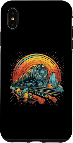Vista 11 de Funda para iPhone 16 Train Locomotora y modelo de trenes de ferrocarril