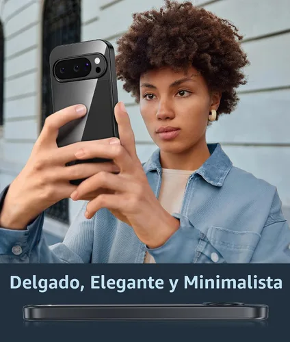 Vista 7 de FNTCASE - Funda para Google Pixel 10/9 Pro XL, color negro mate