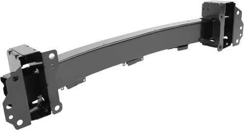 Vista 6 de KUAFU Refuerzo de parachoques delantero compatible con Dodge Journey 5116280AD 2009-2020, electroforesis de acero CH1006221, negro