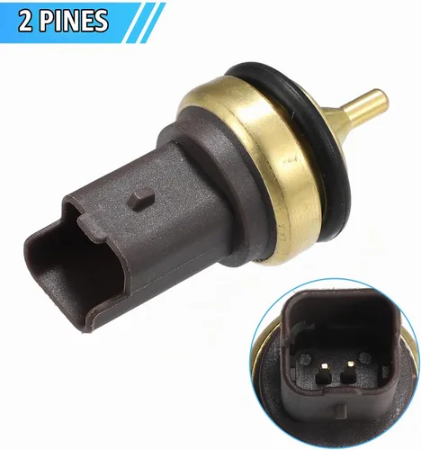 Vista 7 de uxcell 13627535068 Sensor de temperatura del refrigerante del motor