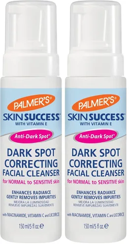 Vista 4 de Palmer's Skin Success Eventone - Limpiador facial espumoso, corrector de manchas oscuras para cicatrices desiguales de piel y acné, 5 onzas