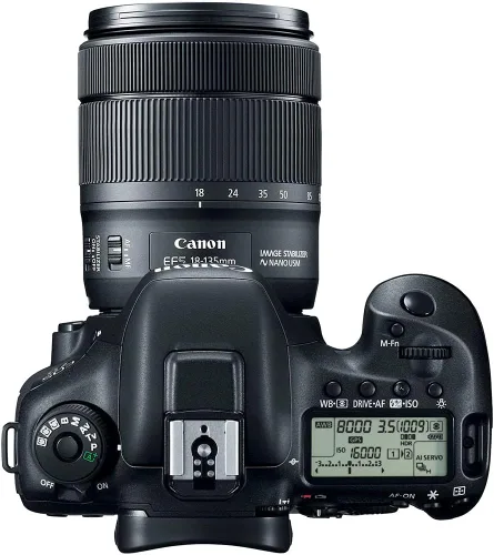 Vista 5 de Canon Cámara DSLR EOS 7D Mark II con lente USM de 0.709-5.315 in f/3.5-5.6 es USM y adaptador Wi-Fi W-E1 (9128B135) + tarjeta de memoria de 64 GB +