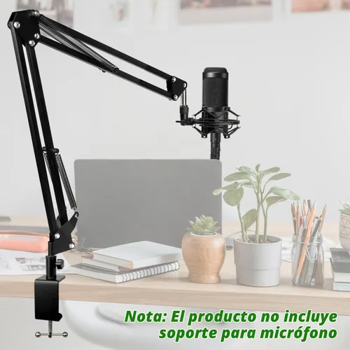 Vista 7 de Abrazadera de montaje de mesa de metal resistente, abrazadera de escritorio de metal para soporte de brazo de micrófono, abrazadera ajustable