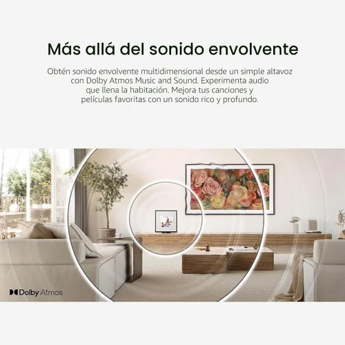 Vista 5 de Samsung Altavoz inteligente con marco de música Samsung LS60D renovado - HW-LS60D/ZA