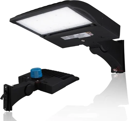 Vista 17 de RuggedGrade Vatiaje de luz LED NextGen IV de 100 W para estacionamiento Negro