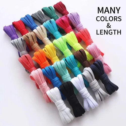 Vista 7 de VSUDO Flat Shoe Laces for Sneakers, Shoelaces for Sneakers, Athletic Shoelaces