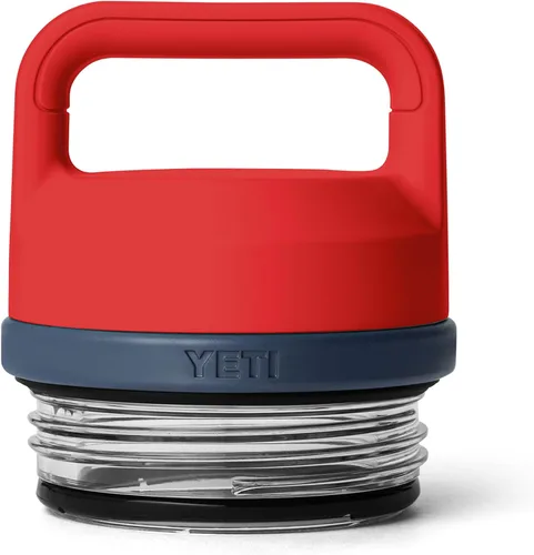 Vista 7 de YETI Rambler - Tapa Chug para botella, de nylon, compatible con botellas de 18/26/36/46/64 oz, apta para lavavajillas Negro