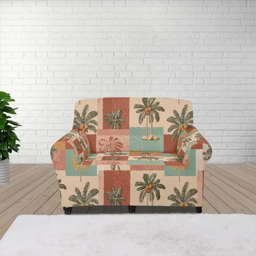 Vista 13 de ZOUTAIRONG Fundas elásticas para sofá con estampado de ramas de camuflaje 3D para sofá, funda para muebles de un solo cojín, decoración del hogar u