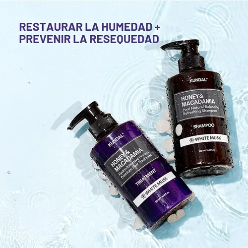 Vista 8 de KUNDAL Juego de champú y acondicionador coreano [polvo de bebé] calidad de salón, aroma duradero, hidratante, sin sulfatos, aceite de argán