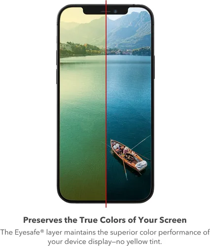 Vista 8 de Zagg InvisibleShield Glass Elite VisionGuard+ - Protector de pantalla para iPhone 12 Mini, protección definitiva contra arañazos e roturas