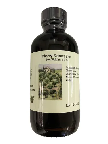 Vista 3 de Extracto puro de cereza OliveNation 4 oz.