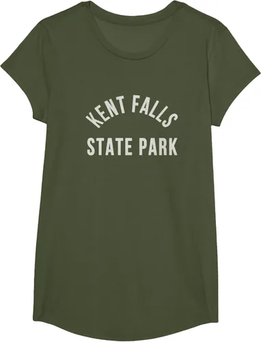 Vista 70 de Kent Falls State Park Connecticut Arch CT Camiseta, Azul