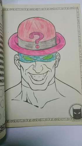 Vista 4 de Batman Libro de actividades y colorear jumbo