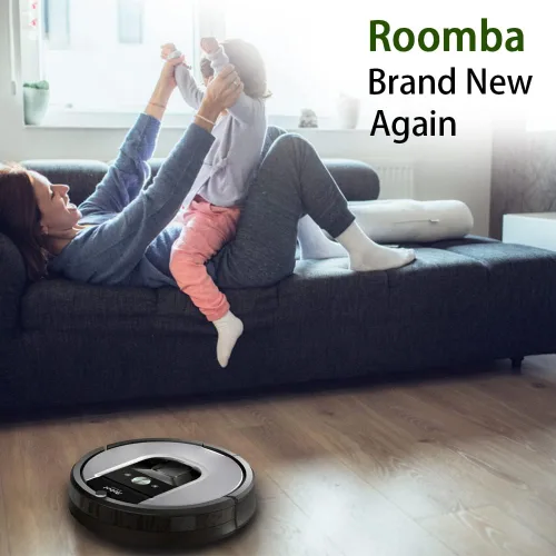 Vista 2 de Piezas de repuesto Accesorios para iRobot Roomba 800 900 Series 805 860 870 871 880 890 850 866 801 877 891 895 981 985 960 980 Kit de reposición al