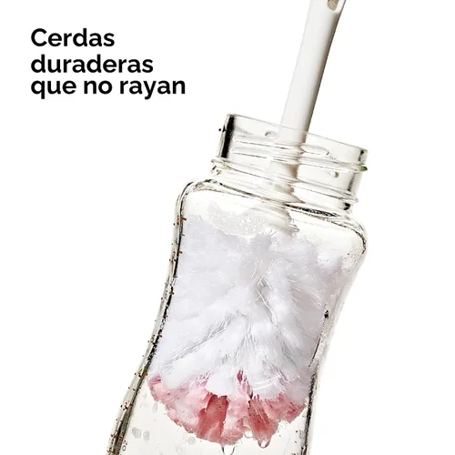 Vista 2 de OXO Tot Cepillo para botellas con soporte - Blossom
