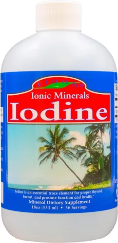 Vista 6 de Eidon Ionic Minerals Suplemento de yoduro de potasio, gotas de yodo líquido para hombres y mujeres, apoya los niveles de energía y la salud