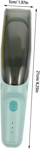 Vista 2 de Beaupretty Cortadora de pelo silenciosa con hoja de cerámica, herramienta de corte de pelo portátil ligera para niños recién nacidos y kit de aseo