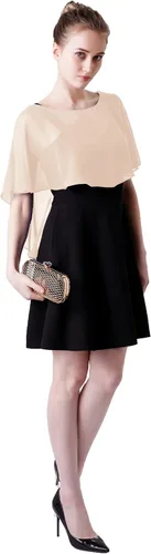 Vista 4 de Capelets de gasa para mujer, chales y envolturas suaves para vestido de noche, boda, capa Bole