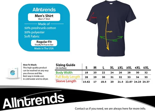 Vista 2 de ALLNTRENDS Camiseta para hombre Stranger Camp Know Where Trendy Top Cool Shirt