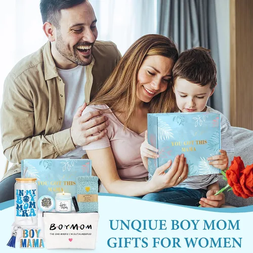 Vista 8 de Regalos para mamá de niño para nueva mamá, regalos para mujeres después del nacimiento, regalo de embarazo para mamás esperando, esenciales