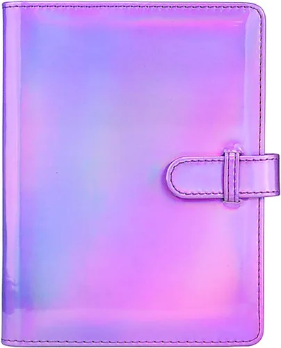 Vista 2 de Rieibi Mini álbum de fotos de 128 bolsillos, cartera de piel sintética para Fujifilm Instax Mini Evo/11/8/9/7s/25/70/90, álbum de fotos brillante