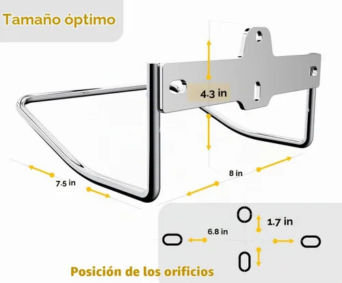 Vista 6 de JBscoop Percha de escalera para pared de garaje, cochecitos de almacenamiento de escalera y silla plegable, soporte de escalera resistente a prueba