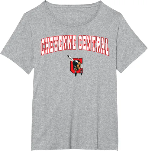 Vista 41 de Cheyenne Central High School Indians T-Shirt C2