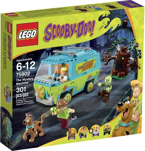 Vista 2 de LEGO Scooby-Doo 75902 el misterio máquina Building Kit